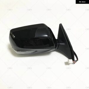 スバル バックミラー 折りたたみ自動アウターサイドミラー レガシィ 2010-2014 アウトバック 2010-2014 9ピン - black right side