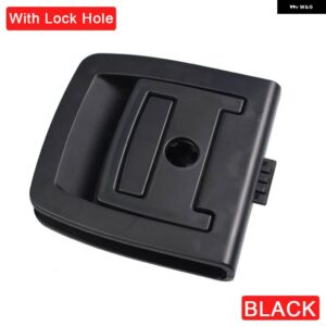 BMW インテリア リアトランク マットハンドル X5 E70 X6 E71 51479120283 トランク フロアカーペットハンドルスタイリング - Black With Lock Hole