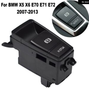 BMW 5 6 7 X3 X4 X5 X6シリーズ F10 F11 F01 F02 F06 F12 F25 F26 E70 E71 E72 電子ハンドブレーキスイッチパーキングハンドブレーキ - 10 PINS-E70 E71