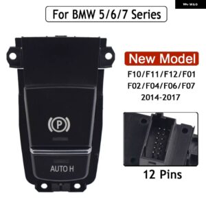 BMW 5 6 7 X3 X4 X5 X6シリーズ F10 F11 F01 F02 F06 F12 F25 F26 E70 E71 E72 電子ハンドブレーキスイッチパーキングハンドブレーキ - New Model F Series