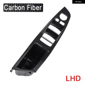 BMW アップグレード インテリア ドア アームレスト ウィンドウスイッチ パネル プルハンドル セット 5シリーズ F10 F11 F18 520I 523I 525I 528I 535I - Carbon LHD