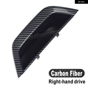 BMW LHD RHD 車左/右フロント インテリア ドアハンドルインナー運転席サイドパネルハンドルプル ABS トリム X3 X4 F25 F26 2011 - Carbon Fiber RHD