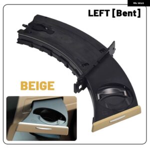 BMW 左/右フロント格納式ウォーターカップドリンクカップホルダースタンド E90 E91 E92 E93 51459173463 - Beige Left