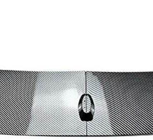 BMW 5シリーズ F10 F11 535I 528I M550D 2010-2016 XDRIVE M スポーツ フロント バンパー リップ スポイラー 黒カーボンの外観 - Carbon Look Lip