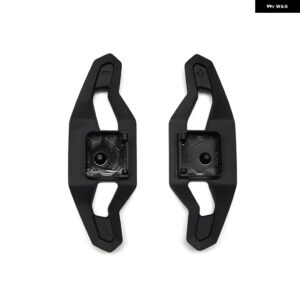 アウディ DSG ステアリング ホイール パドルエクステンション A3 S3 RS3 8Y 2020 2021 カーボンギア パドル シフター カバー パドル拡張 - Black Alloy