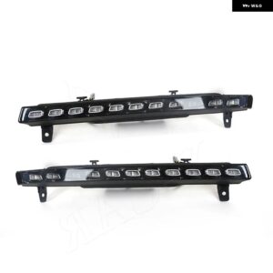 アウディ 12LED 11LED DRL デイタイム ランニングライト ウィンカーランプ機能付き Q7 2010-15