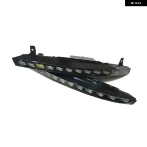 アウディ 12LED 11LED DRL デイタイム ランニングライト ウィンカーランプ機能付き Q7 2010-15