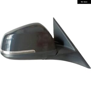 BMW サイドバックミラー アセンブリ アクセサリー加熱自動サイドミラー 電動折りたたみ -3シリーズ F30 2011 2012 2013-2018 - Right- Black