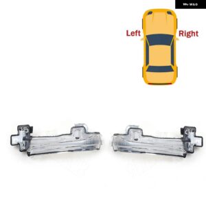 ボルボ LED バックミラー ライト リバースミラー ターンインジケーター S60 V40 V60 S80 S80L 31402415 31371518 31299384 - 1 Pair
