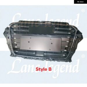 アウディ フロントバンパー グリル RS3 A3/S3 2014 2015 2016 RERS3 ツール - GRAY
