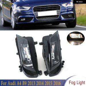 アウディ フロントバンパー ハロゲン フォグランプ ライト A4 B9 2013-16 8K0941700B FOGLIGHT フォグランプ アセンブリ - 1 Left and 1 Right