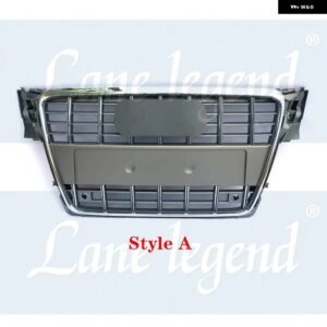 アウディ フロントバンパー グリルセンター レーシンググリル RS4 A4/S4 B8 2009 - 2012 RERS4 ツール - Style A