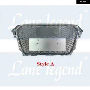 アウディ A4/S4 B8.5 2013-2016 車ミドルネットフロントグリルセンターバンパー レーシングハニカムスタイリングアクセサリー RS4 - Style A