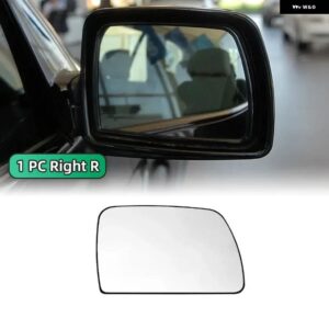 BMW ドア ウィング ミラー ガラス 加熱 X5 E53 1999-2006 ホワイトのクリア - 1PC Right
