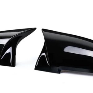 BMW バックミラー カバー サイドウイング バックミラー ケースカバー ブラック シリーズ 1 2 3 4 F20 F21 F22 F30 F32 F36 X1 F87 M3 - Bright Black