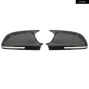 アウディ ABS 材質カーボン外観ミラー カバー バックミラー サイドミラー キャップ S ライン A3 8P A4 A5 B8 2008-2009 - Carbon fiber pattern