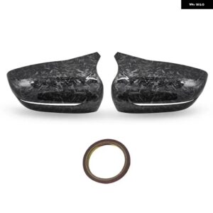 BMW サイドミラー カバー 2017-2022 G42 G20 G28 G22 G23 G26 I4 G30 G38 G11 G12 G14 G15 G16 LHD F90 M5 LOOK - Forged Carbon Look