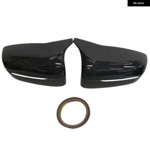 BMW サイドミラー カバー 2017-2022 G42 G20 G28 G22 G23 G26 I4 G30 G38 G11 G12 G14 G15 G16 LHD F90 M5 LOOK - Carbon fiber pattern