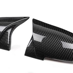 BMW 1 2 3 4シリーズ F20 F30 F31 F32 F36 2012 - UP 320I 328I 330D 335I M3 M4 ルック交換カーボンミラー カバー - Carbon fiber pattern