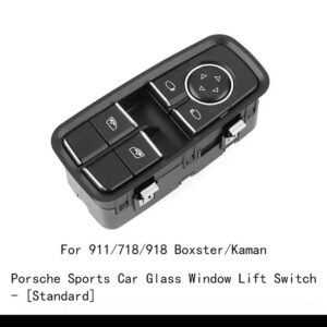 ポルシェ カイエン パナメーラ MACAN718 ガラス リフト ウィンドウ スイッチ 左右 ボタン アクセサリー - F
