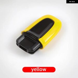 ポルシェ ワンキー スタートキー マカン カイエン パナメーラ 内装 カスタム スタートキー シェル - Yellow