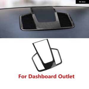 ポルシェ カイエン 2018 2019 インテリア スタイリング カーボンプリント ダッシュボード アウトレット カバー ギアドリンクホルダー モー - Type 3