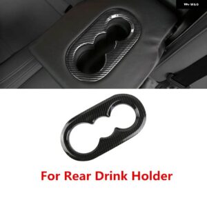 ポルシェ カイエン 2018 2019 インテリア スタイリング カーボンプリント ダッシュボード アウトレット カバー ギアドリンクホルダー モー - Type 5