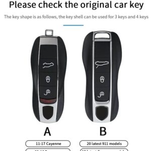 ポルシェ マカン カスタム キーケース 718 カイエン キーケース パナメーラ キーホルダー 911 キーケース - Purchase Notes