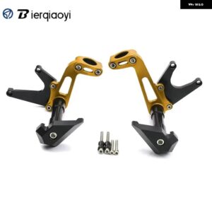 BMW G310R 2018 オートバイ CNC アルミ 落下フレーム スライダーフェアリングガードアンチクラッシュパッド プロテクター - Gold