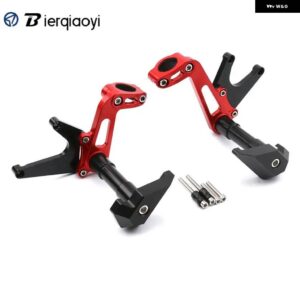 BMW G310R 2018 オートバイ CNC アルミ 落下フレーム スライダーフェアリングガードアンチクラッシュパッド プロテクター - Red