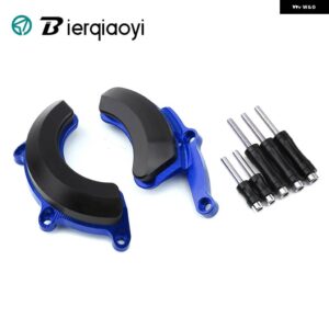 BMW オートバイ アクセサリー G310R 2018 左右エンジンカバー 落下ガードクラッシュカバー 青赤 - Blue