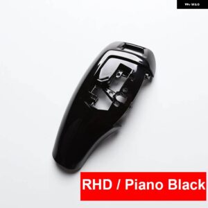 BMW LHD RHD リアルセラミック ギアシフト レバー ノブカバー M スポーツ F20 F22 F30 F35 F32 F36 F10 F18 F07 F06 F01 F02 X3 X4 F25 F26 - RHD Piano Black