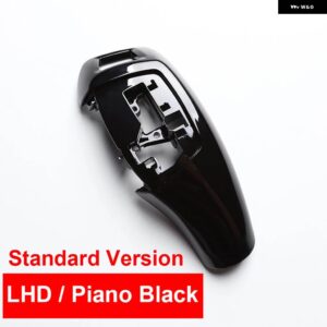 BMW LHD RHD リアルセラミック ギアシフト レバー ノブカバー M スポーツ F20 F22 F30 F35 F32 F36 F10 F18 F07 F06 F01 F02 X3 X4 F25 F26 - LHD Piano Black