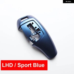 BMW LHD RHD ABS カーボン ギアシフト レバー ノブカバー トリム F20 F22 F30 F35 F32 F36 F10 F18 F07 F06 F01 F02 X3 X4 F25 F26 - LHD Sport Blue