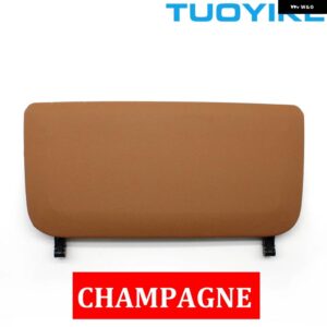 BMW 5色 カーシートレザーポケットカバー 交換 5 / 6 / 7シリーズ X5 X6 G30 G38 G32 G11 G12 G05 G06 2016-2021 - Champagne
