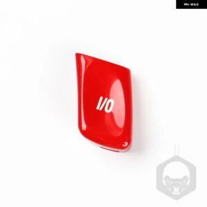 BMW ABS ステアリングホイール VO プッシュ キースイッチ ボタン トリム 中央 コンソール スポーツ ボタン 交換用レッド 3シリーズ E46 M3 1998-2004 - VO RED 1PCS