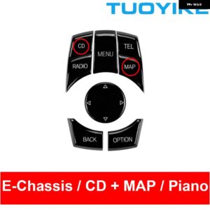 BMW インテリア コンソール CIC I-DRIVE マルチメディア ボタン ピアノ 1 3 5シリーズ X1 E84 X5 X6 E70 E71 E81 E82 E90 E91 E92 E60 E61 - CD N Map Piano