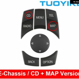 BMW インテリア コンソール CIC I-DRIVE マルチメディア ボタン ピアノ 1 3 5シリーズ X1 E84 X5 X6 E70 E71 E81 E82 E90 E91 E92 E60 E61 - CD N Map Set