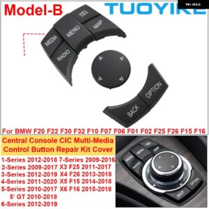 BMW カー コンソール CIC IDRIVE マルチメディアナビゲーション ボタン 1 2 3 4 5 7 X1 X3 X4 X5 X6 E87 E90 E60 E84 E70 E71 F20 F22 F30 F10 F01 - F-Series Model-B Set