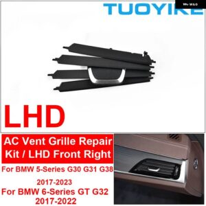 BMW フロント エアコン 中央ミドル AC ベントグリル SILDER アウトレット クリップリペアキット 5 6シリーズ GT G30 G31 G38 G32 - LHD Front Left