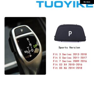 BMW RHD 右ハンドル ギアシフト レバー ノブカバー M スポーツ F20 F22 F30 F35 F32 F36 F10 F18 F07 F06 F01 F02 X3 X4 F25 - P Button-A