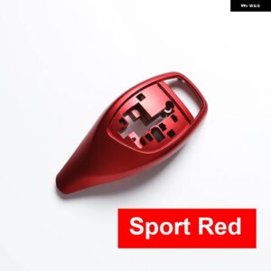 BMW RHD 右ハンドル ギアシフト レバー ノブカバー M スポーツ F20 F22 F30 F35 F32 F36 F10 F18 F07 F06 F01 F02 X3 X4 F25 - Sport Red