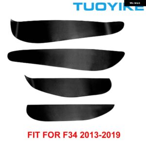 BMW スタイリング ドアアンチキックパッド PVC サイドエッジフィルムプロテクター ステッカー E90 F30 F10 F20 F25 F26 F15 F16 E70 E84 X1 X3 X5 X6 - F34 2013-2019