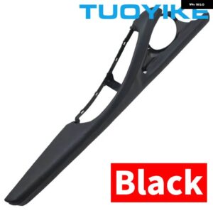 BMW LHD 左手マスタードライバー インテリア ドアハンドル アームレスト アウターレザー交換 サポート フレーム ブラケット 5シリーズ F10 F18 - LHD Black