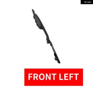 BMW フロント左/右側ブラックインナー インテリア ドアプルハンドルパネル キャリア トリム カバー 7シリーズ F01 F02 730 2009-16 - Front Left F01