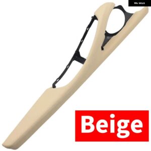 BMW LHD RHD 高級レザードライバーカー インテリア インナードアハンドルプル トリム カバー アームレスト アウター サポート ブラケット 5シリーズ F10 F18 - LHD Beige