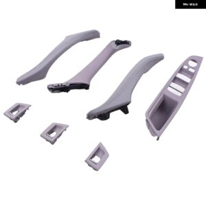BMW RHD 右ハンドル 車カーボン ABS インテリア インナードアプルハンドル トリム カバー パネル 5シリーズ F10 F11 F18 520 525 - Color