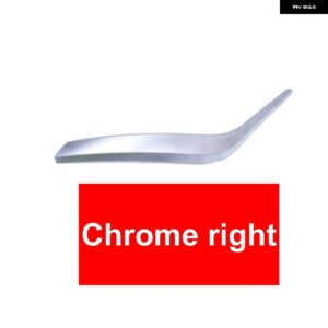 BMW 4個 ブラックフロントリア左/右クローム インテリア ドアハンドルインナープル トリム カバー アームレスト X1 E84 10-2016 - Chrome Right