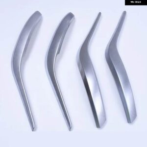 BMW 4個 ブラックフロントリア左/右クローム インテリア ドアハンドルインナープル トリム カバー アームレスト X1 E84 10-2016 - Chrome 4pcs set