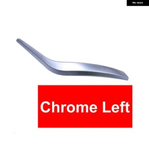 BMW 4個 ブラックフロントリア左/右クローム インテリア ドアハンドルインナープル トリム カバー アームレスト X1 E84 10-2016 - Chrome Left